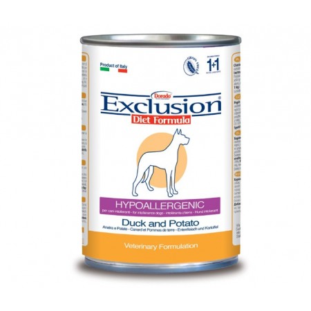 Exclusion Diet Hypoallergenic Anatra e Patate Umido
